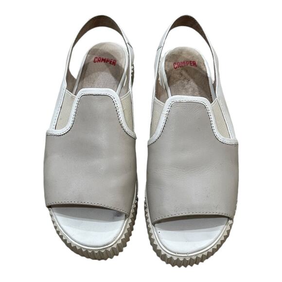 Camper Women's Sandals in Beige and White - Picture 2 of 7